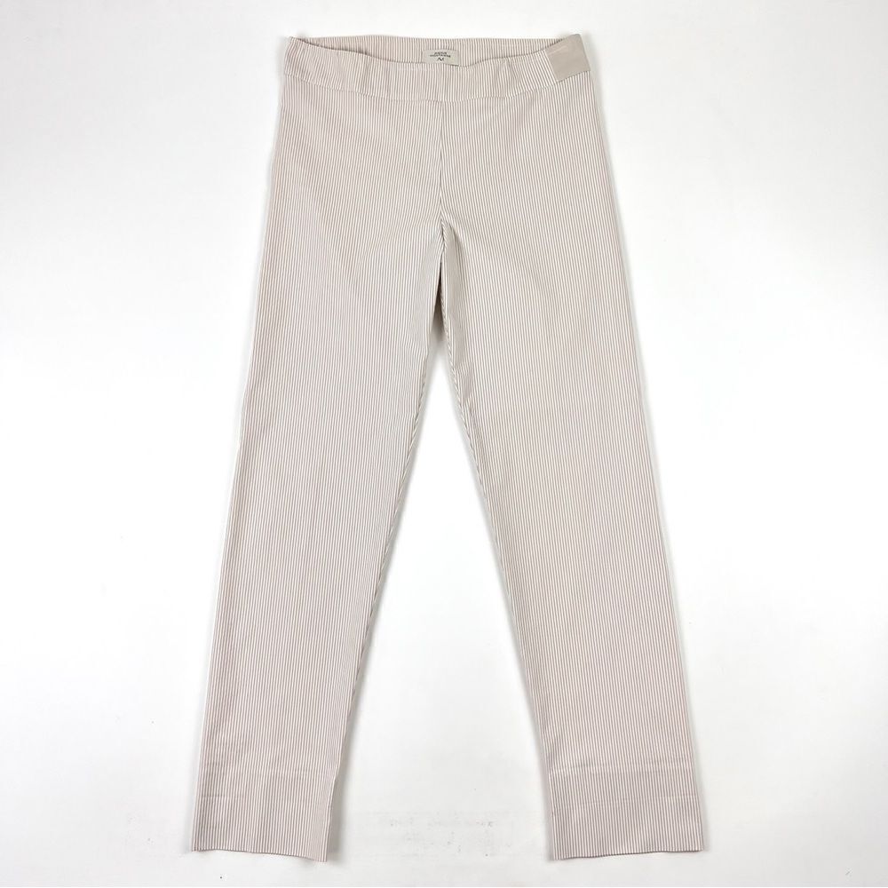 AVENUE MONTAIGNE SLIM STRIPED PANTS Size 12